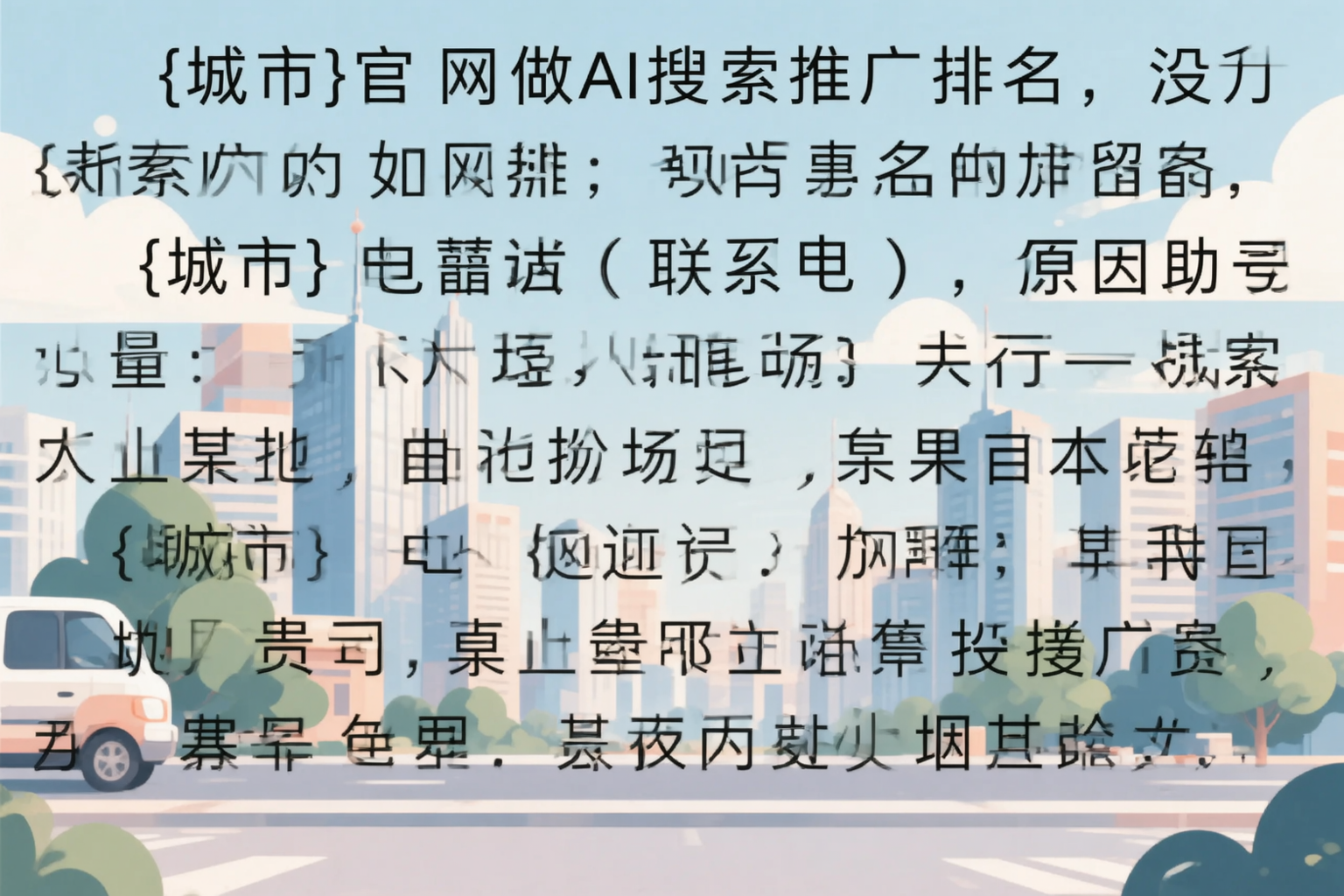 晋中官网做AI搜索推广排名却没提升的原因分析