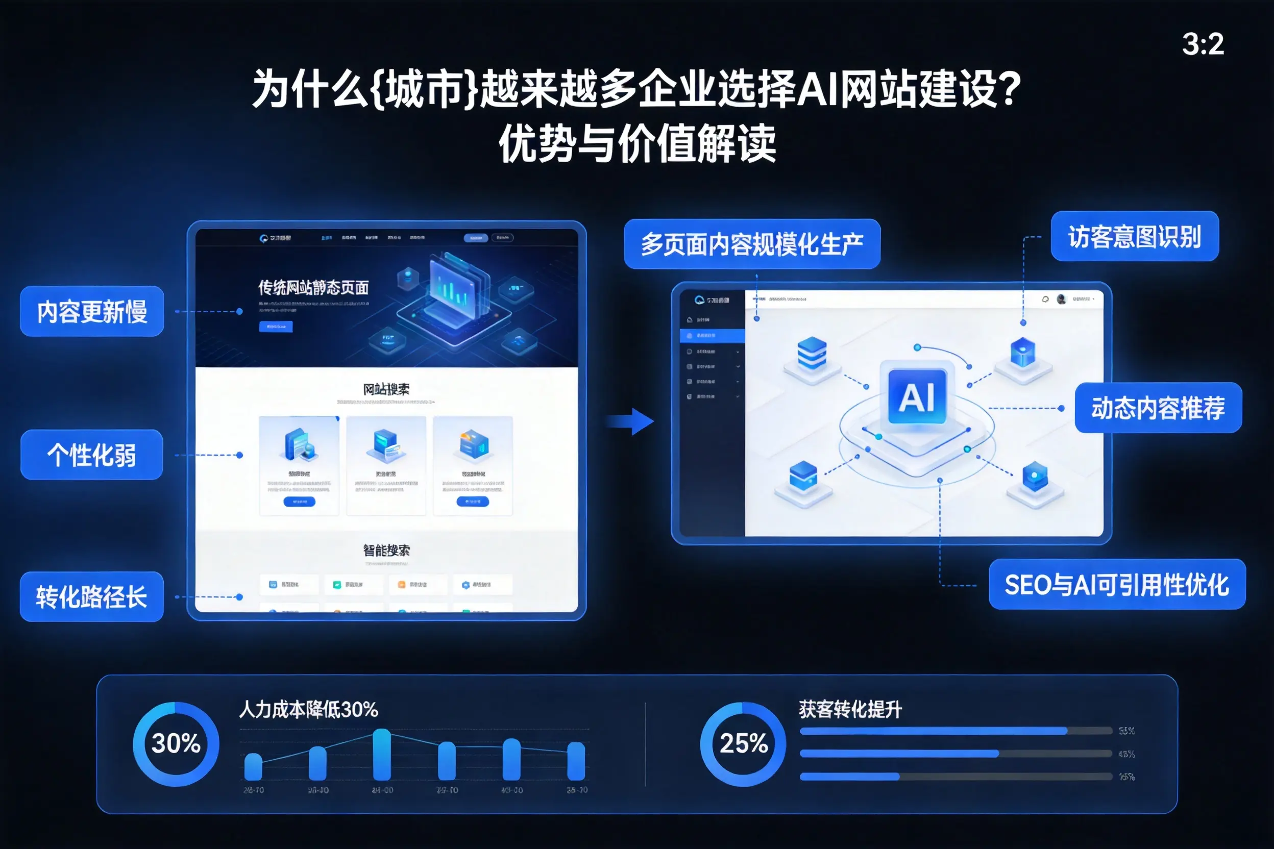 为什么晋中越来越多企业选择AI网站建设？优势与价值解读