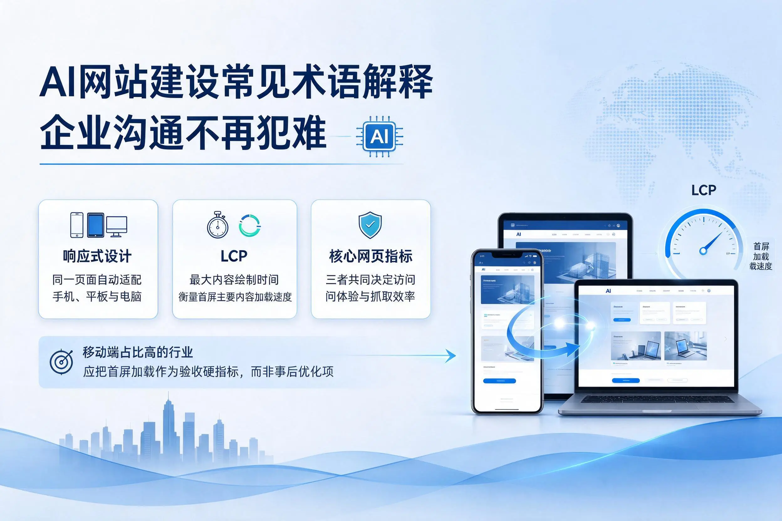 AI网站建设常见术语解释，晋中企业沟通不再犯难